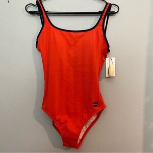 Nautica Grenadine One Piece Swimsuit